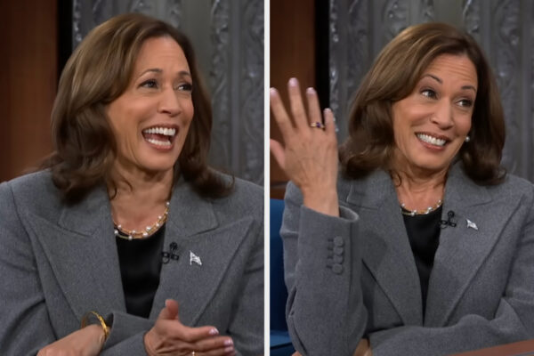 “um,-it’s-—-it’s-family-tv,-right?”-kamala-harris-told-stephen-colbert-what-she-was-thinking-when-she-made-that-face-at-donald-trump