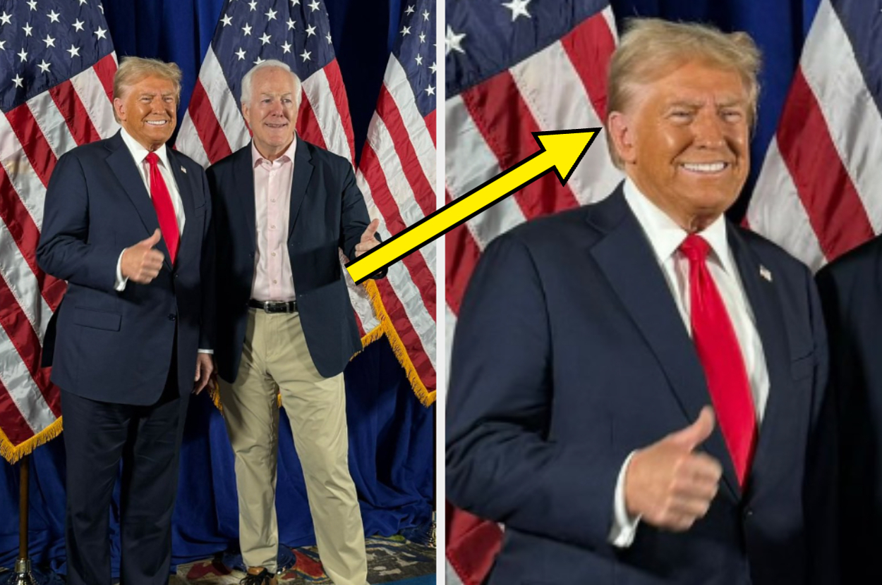 a-picture-of-donald-trump’s-face-being-two-completely-different-colors-is-going-viral-for-obvious-reasons