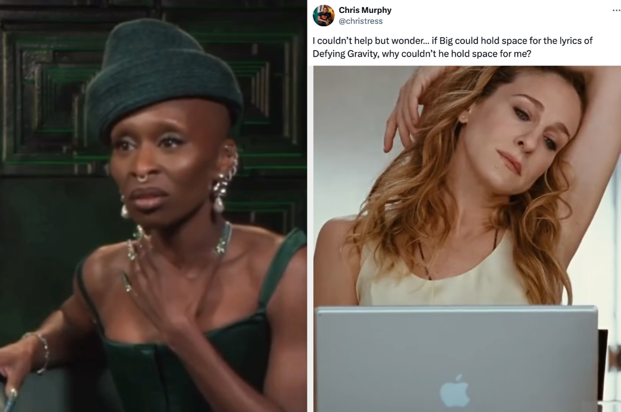 here-the-funniest-tweets-and-memes-about-that-viral-cynthia-erivo-“defying-gravity”-interview-moment