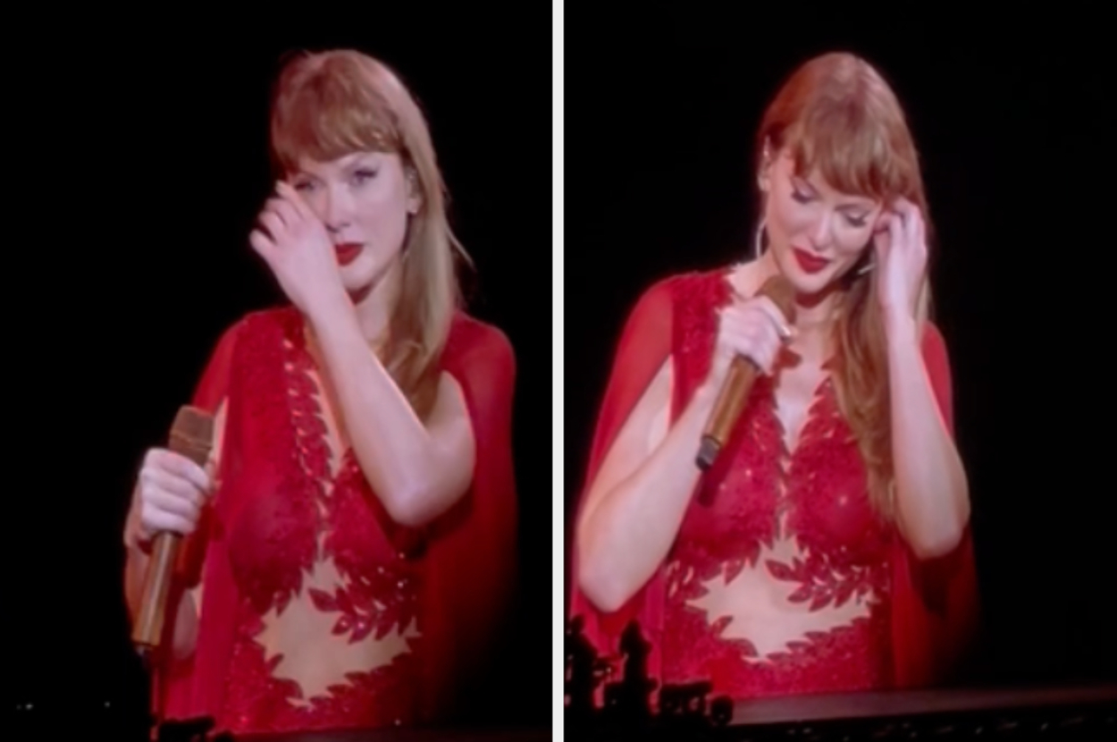 taylor-swift-broke-down-in-tears-onstage-at-the-most-recent-eras-tour-show,-and-here’s-what-she-said