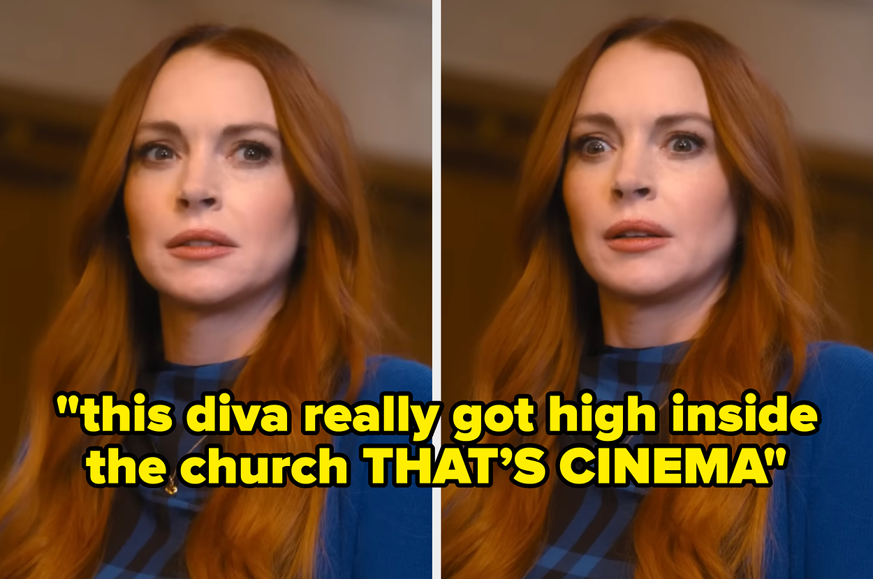 people-are-sharing-their-funniest-reviews-of-lindsay-lohan’s-christmas-movie-“our-little-secret,”-and-some-of-these-are-brutally-accurate