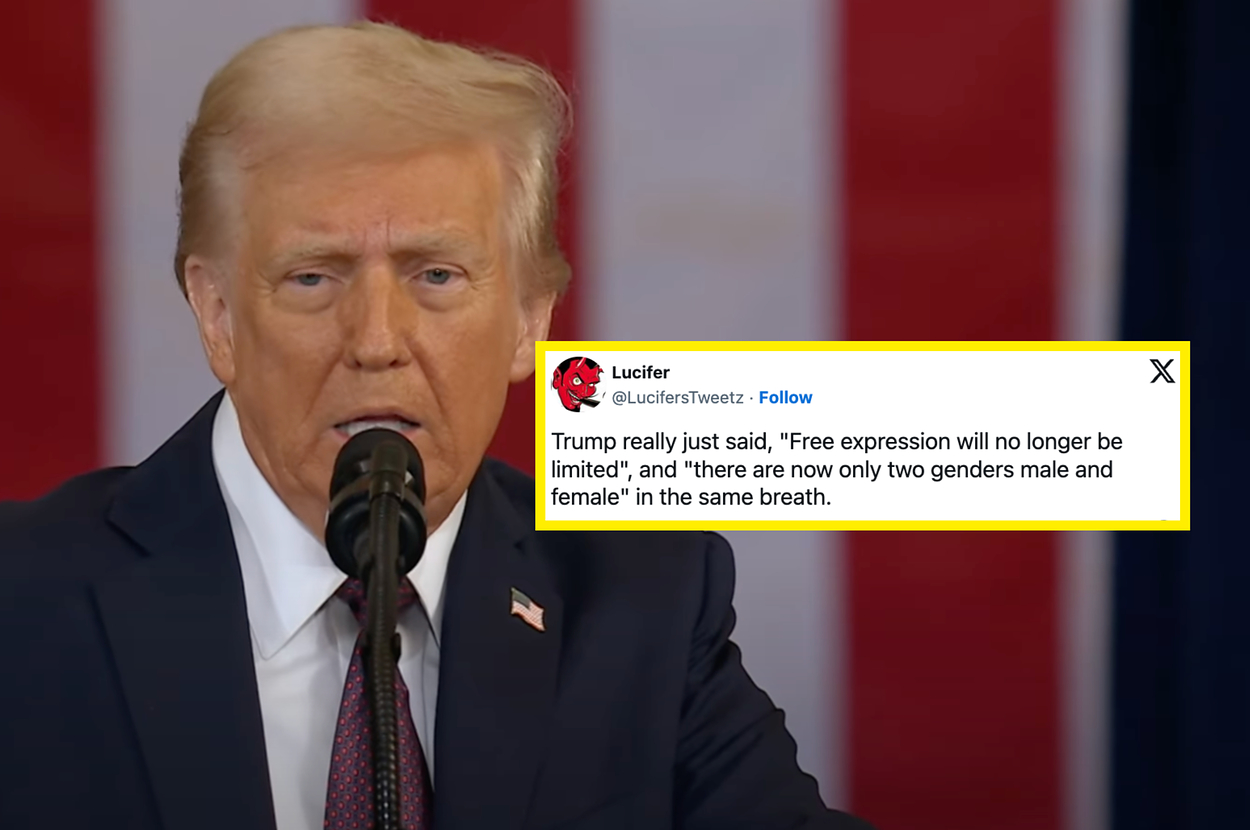 donald-trump-signed-an-executive-order-proclaiming-that-there-are-only-“two-sexes,”-and-the-internet-is-calling-out-the-hypocrisy