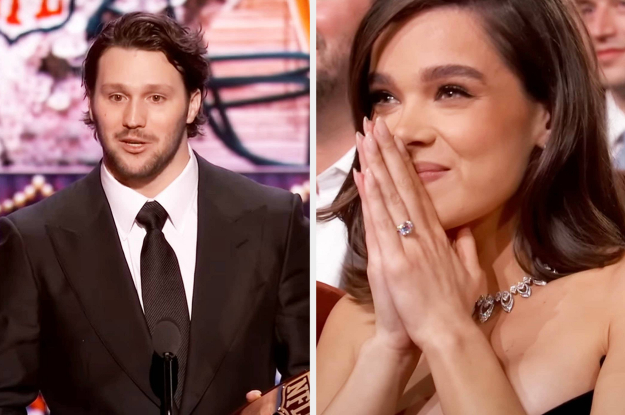 “you-are-my-best-friend”:-bills-qb-josh-allen-and-hailee-steinfeld-made-their-very-first-red-carpet-appearance-together-at-nfl-honors