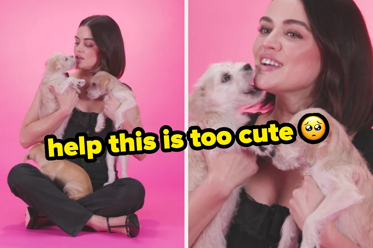 lucy-hale-spilled-all-the-tea-(not-coffee)-about-her-career-while-playing-with-puppies