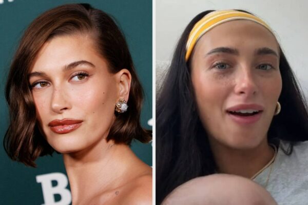 hailey-bieber-had-a-thoughtful-response-to-a-postpartum-mom-who-shared-a-tiktok-about-wanting-to-make-a-drastic-change-to-her-appearance