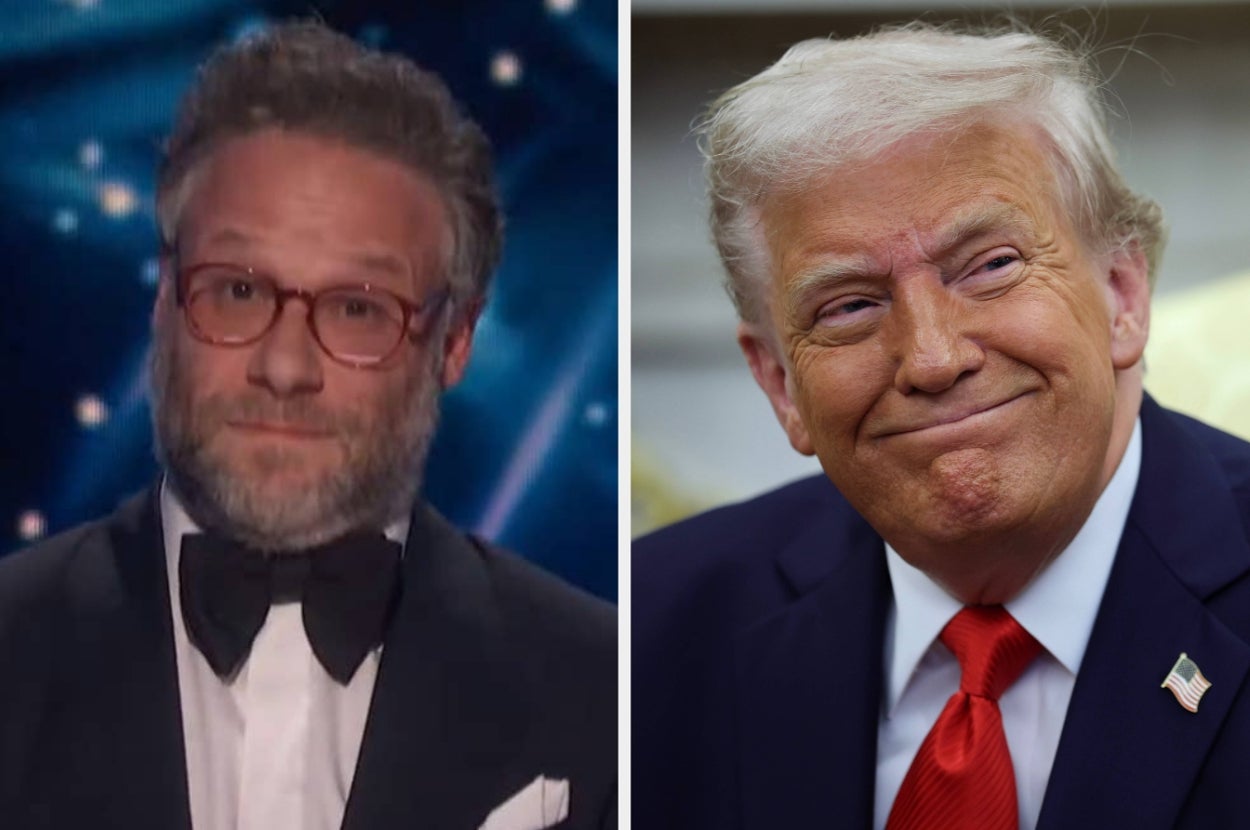seth-rogen-went-off-script-and-roasted-donald-trump-onstage-while-presenting-at-an-awards-ceremony-co-founded-by-mark-zuckerberg,-and-it-sounds-incredibly-awkward