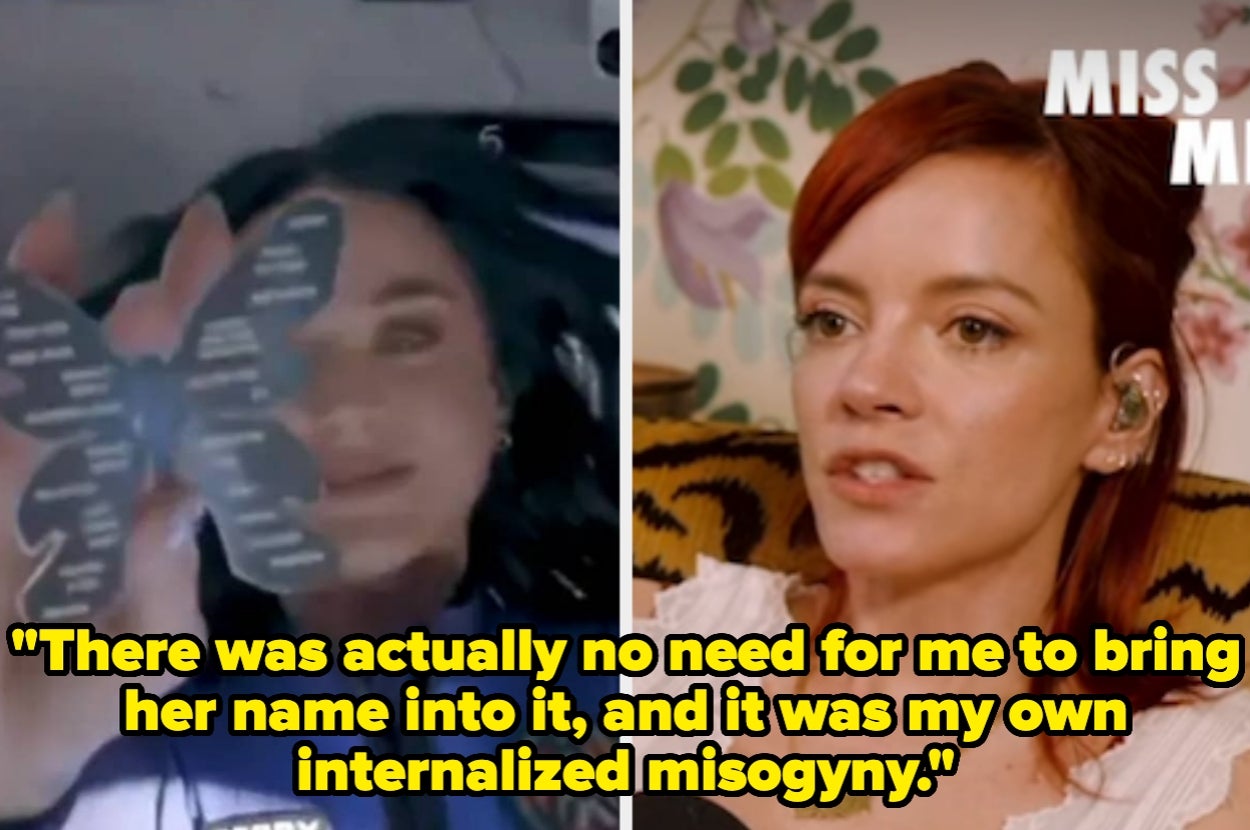 lily-allen-just-apologized-for-“being-mean-about-katy-perry”-amid-her-controversial-space-mission,-and-said-her-comments-were-reflective-of-her-“own-internalized-misogyny”